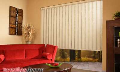 Our vertical blinds can open up completely or partially giving you the control you always imagined.