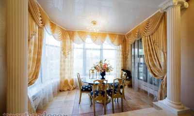 Luxurious curtains - sheers, panels and swags