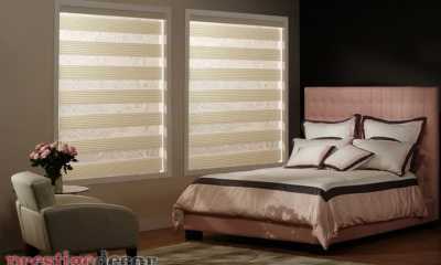 Our dual shade, horizontal blinds give you total lighting and privacy control.