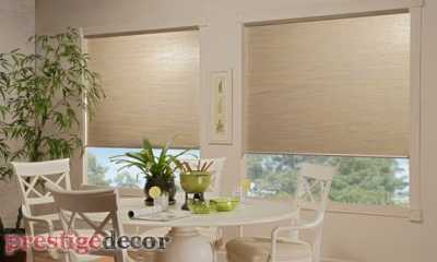 Match your existing interior with our roller shades. Choose from a large variety of colours and textures.