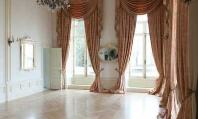 Banquet hall traditional curtains toronto