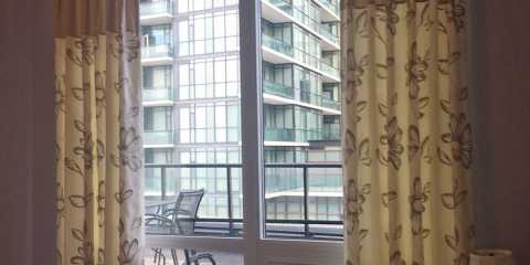 Window covering in luxury Toronto condo