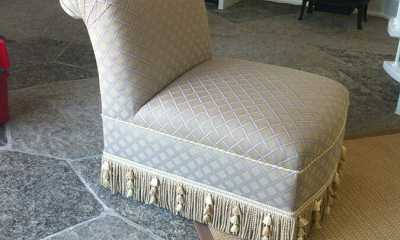 “stunning upholstery pattern fabric with fringes