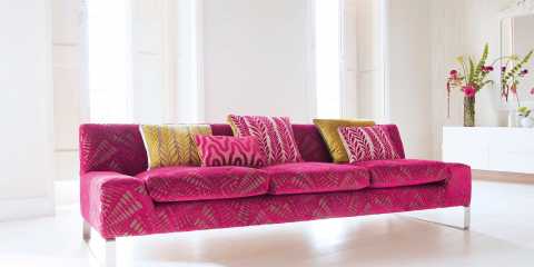 Purple Upholstery fabric