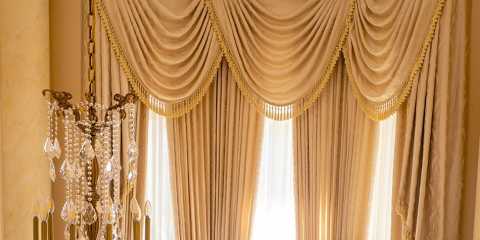 High ceiling curtain fabric