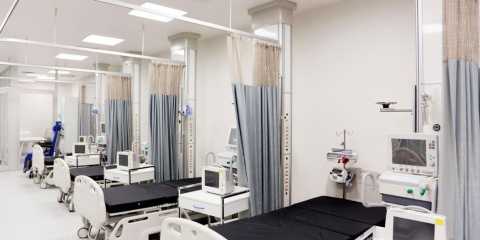 Curtains In Toronto Hospital
