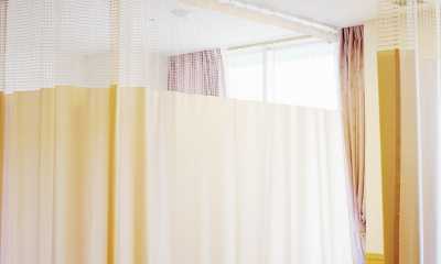 Curtains for hospital waiting rooms