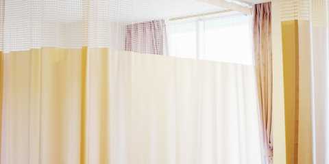 Curtains for hospital waiting rooms