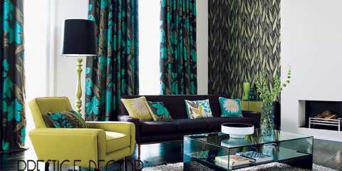 Condo Curtains For Elegant Lounge Setup