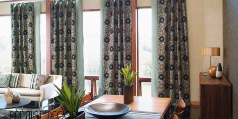 Domestic Room Custom Curtains
