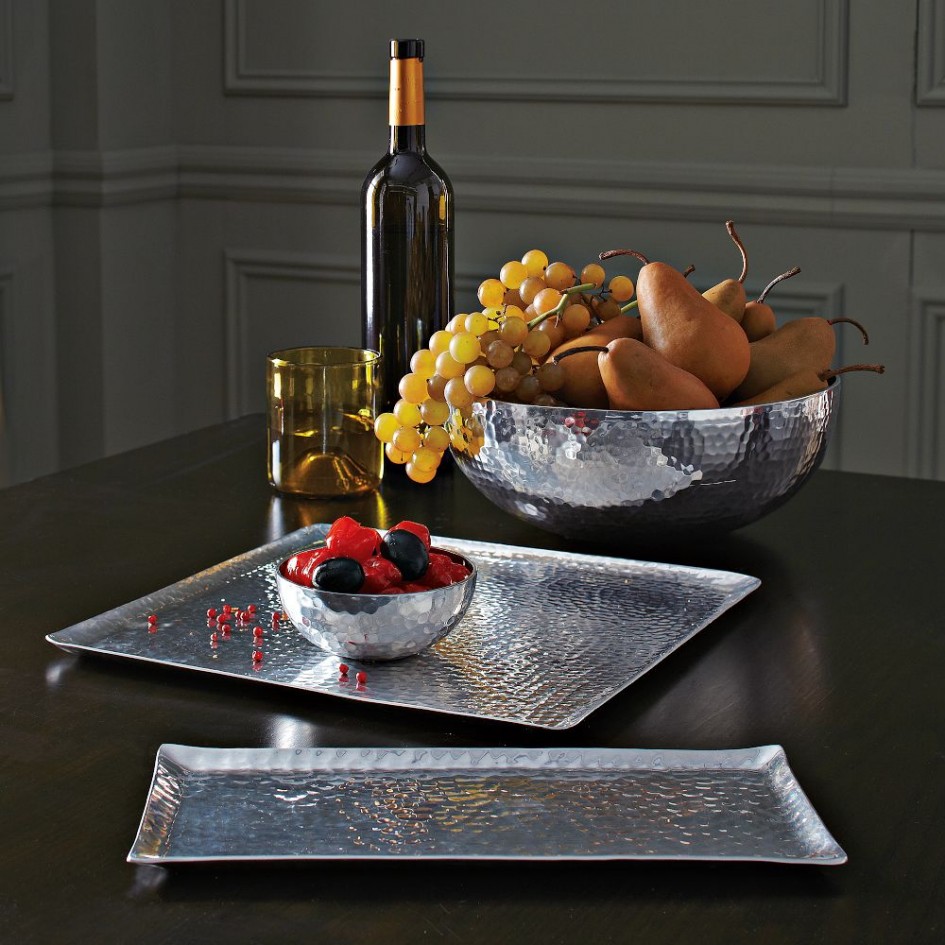 4. Decorative bowls and trays