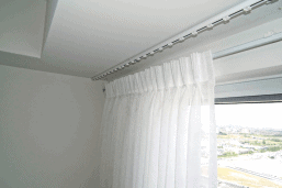 iBeam curtain track for sheers