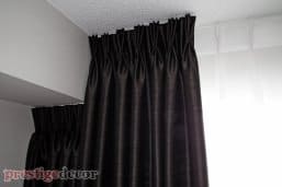 iBeam curtain track for panels and sheers