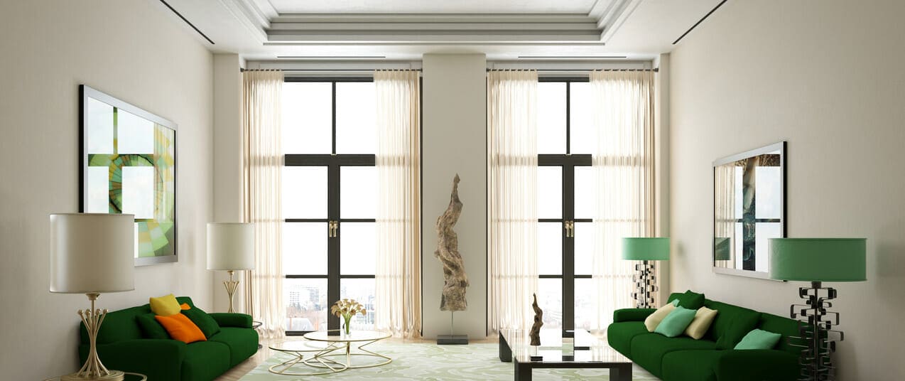 Elegant High Ceiling Curtains for Condos & Lofts