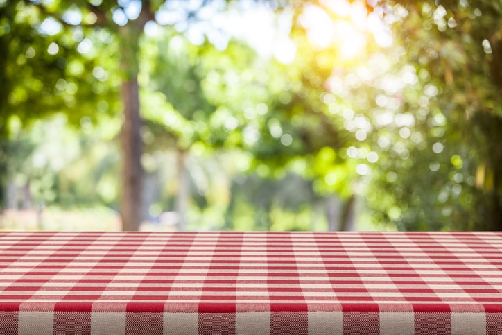 This image has an empty alt attribute; its file name is tablecloth.jpg