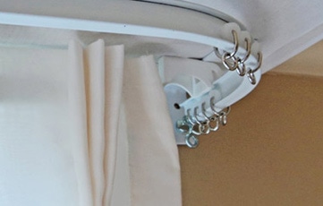 Curved Ceiling Curtain Track: Easy Install & Perfect for Corners