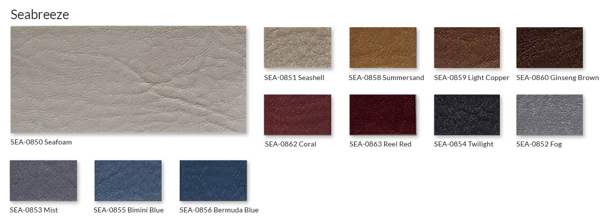 Softside Marine Vinyl Fabric Seabreeze