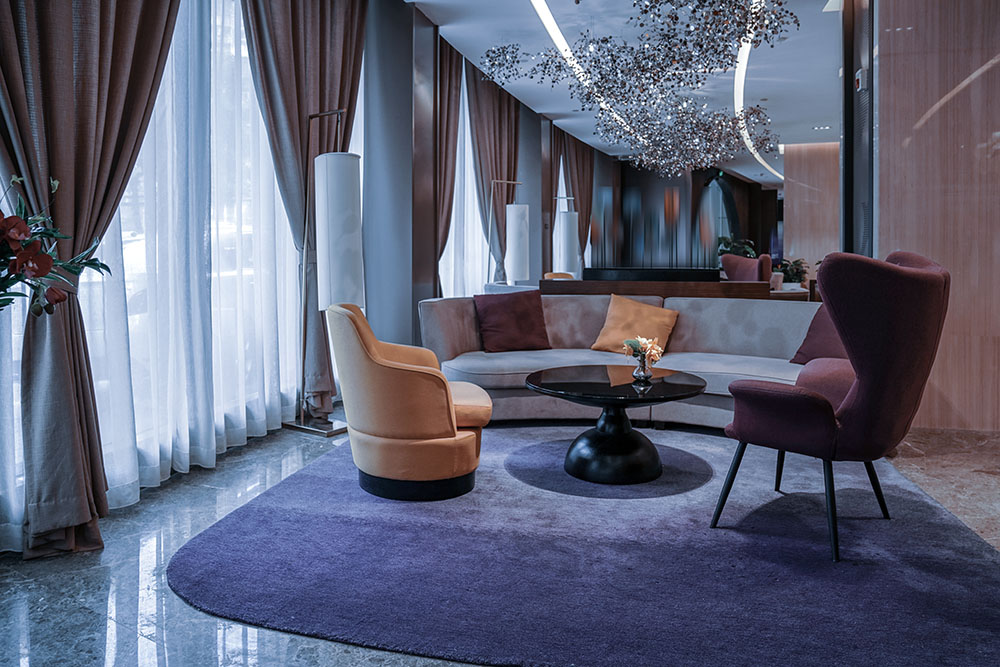 luxury hotel curtains