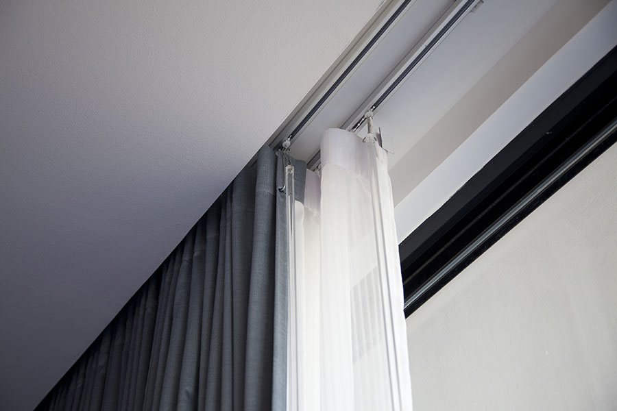 Curtain in residential room