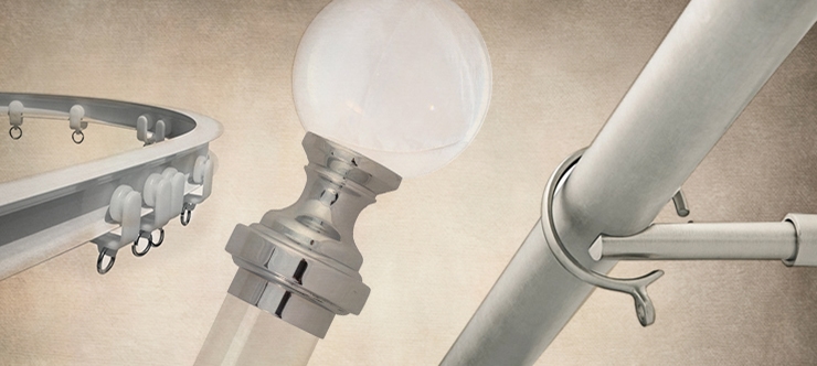 customized condo curtains and hardware