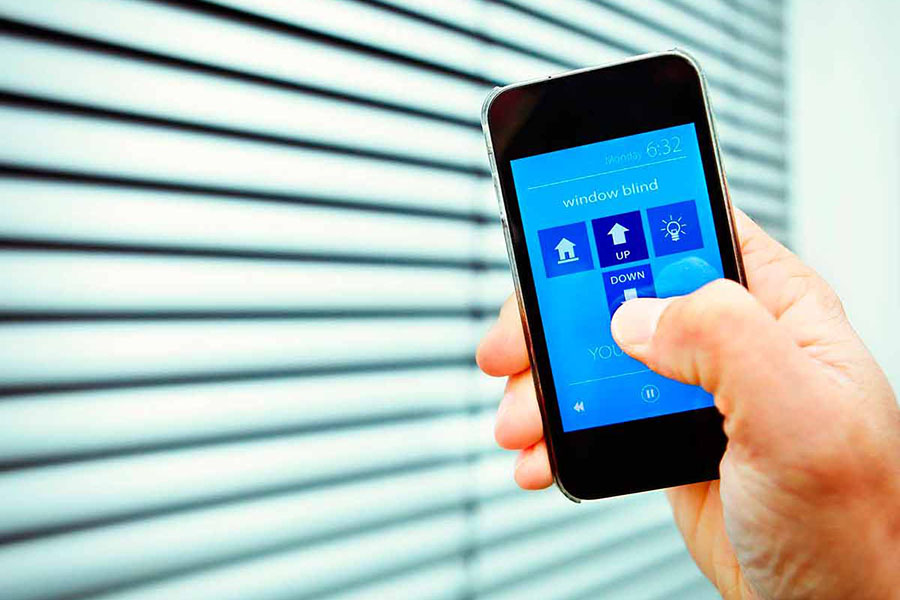 Motorized Blackout Curtains Blinds