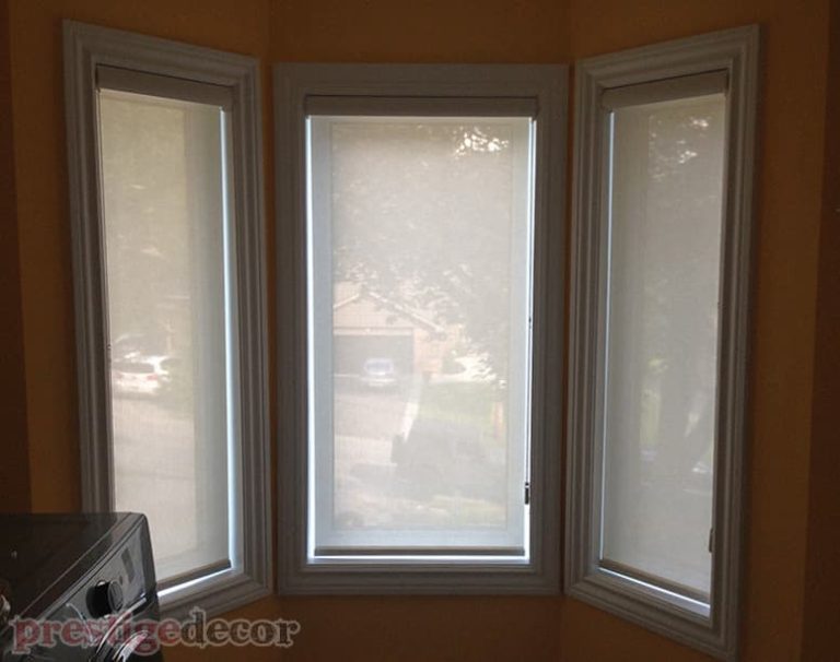 roller blinds bay window l