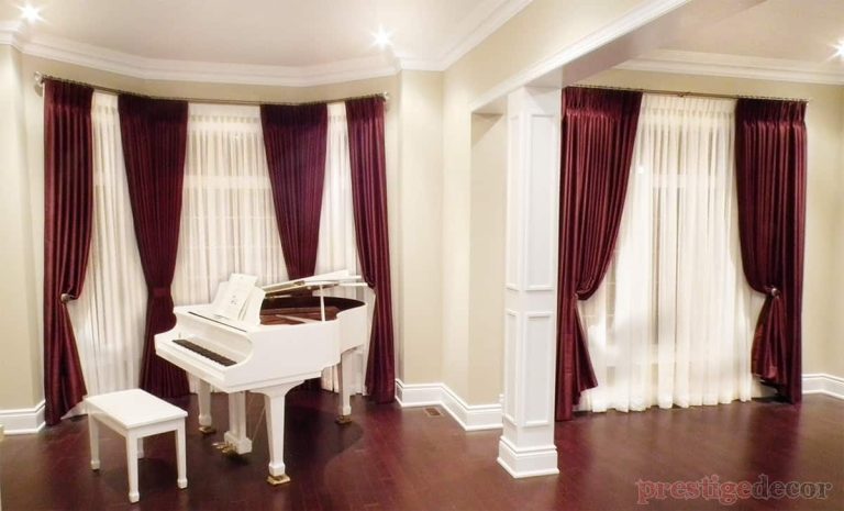 19 bay window sheers draperies