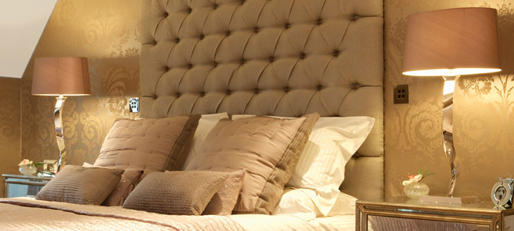 upholstered headboard