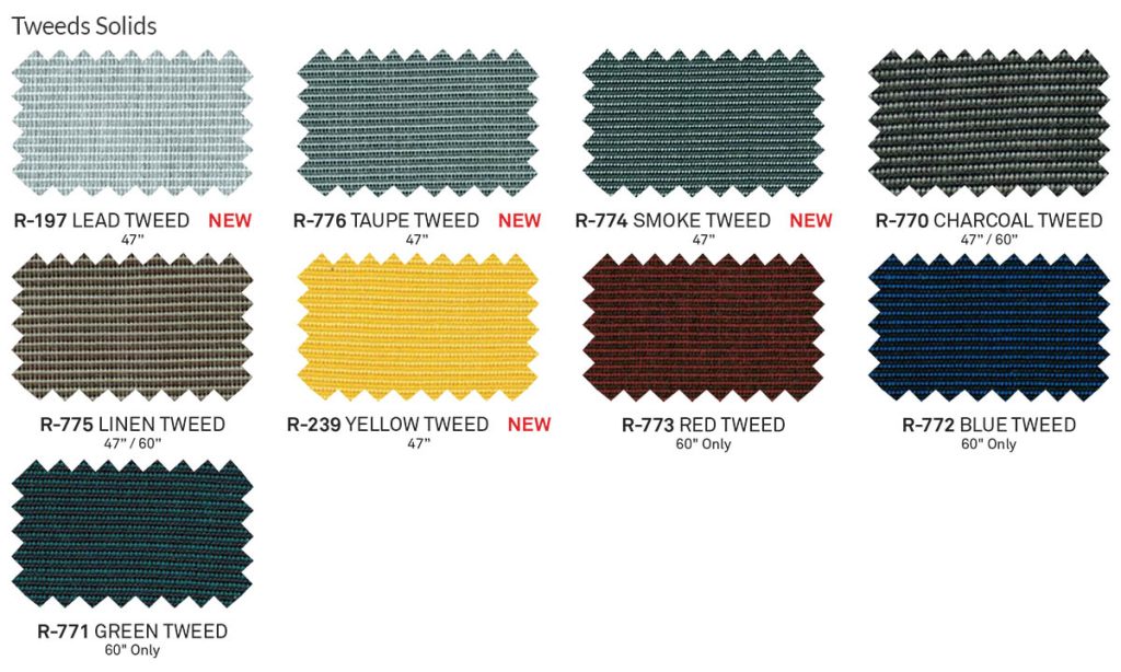 1.1 tweeds solids