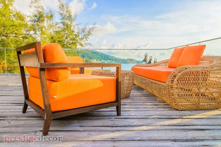 orange waterproof fabric