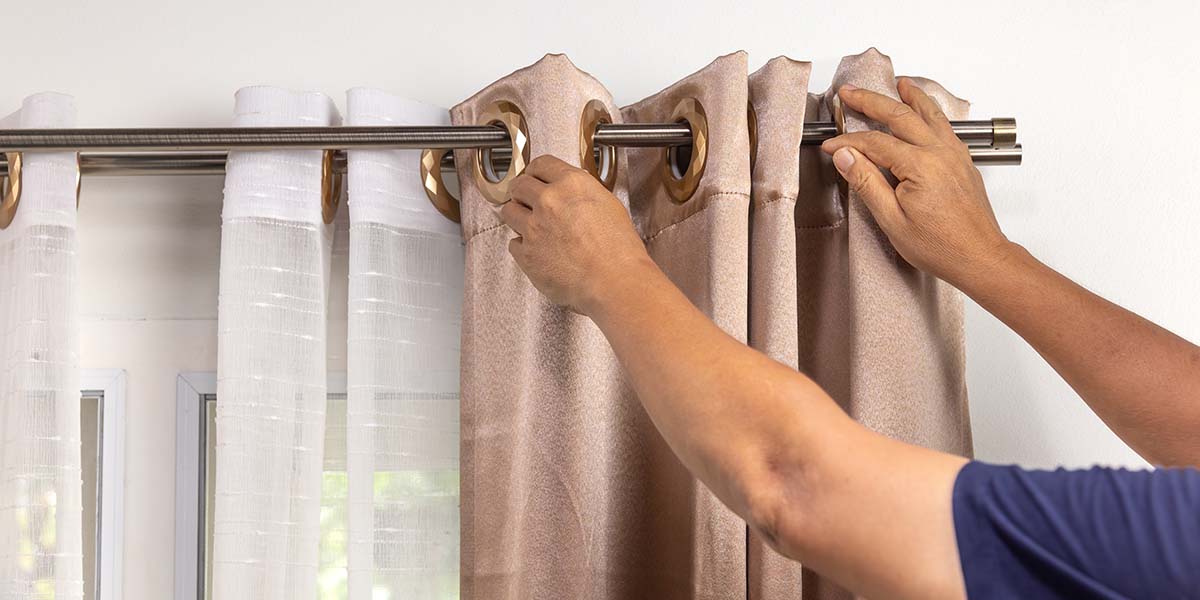 Hang and Adjust Your Curtains