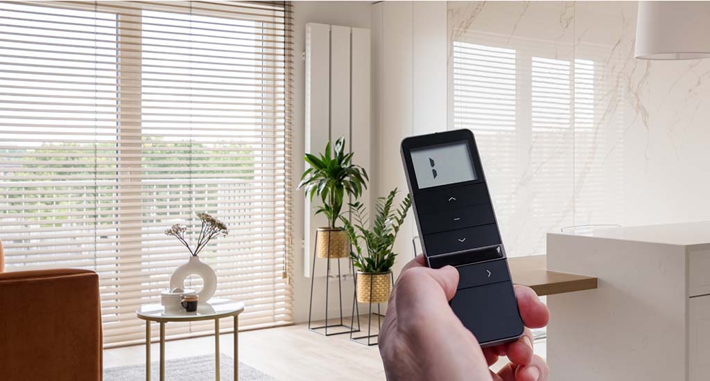 home automation window blinds