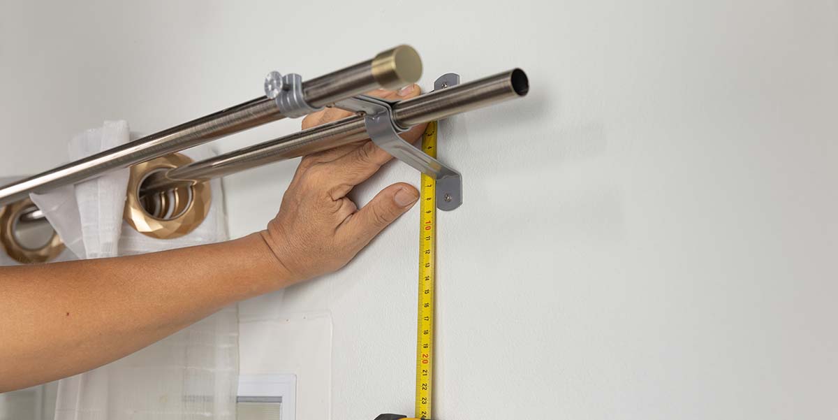 Mark and Mount Curtain Brackets