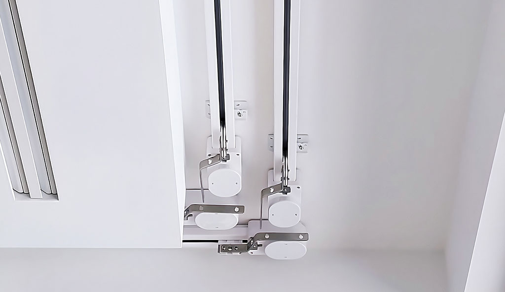 electric curtain installation