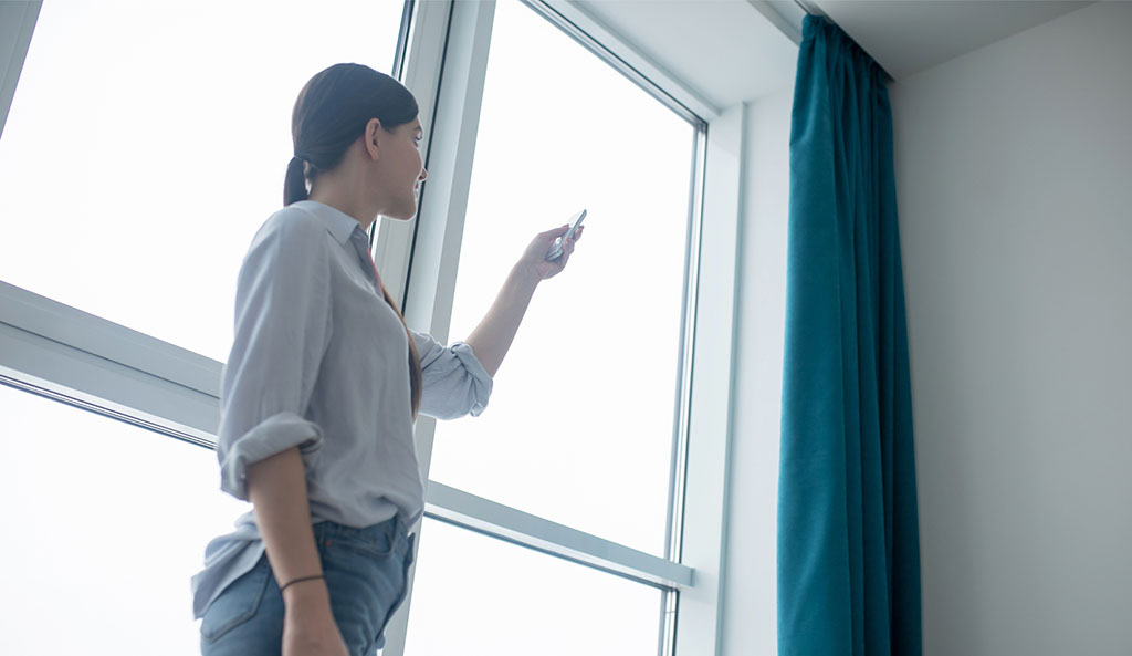 motorized blackout curtains