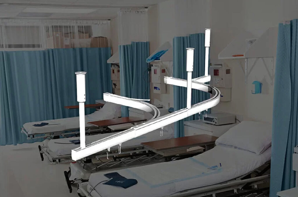 hospital curtain tracks